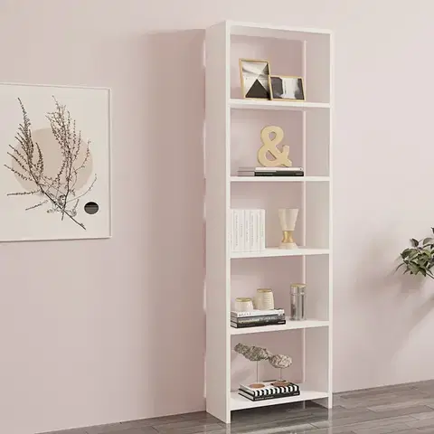 Knihovna New White