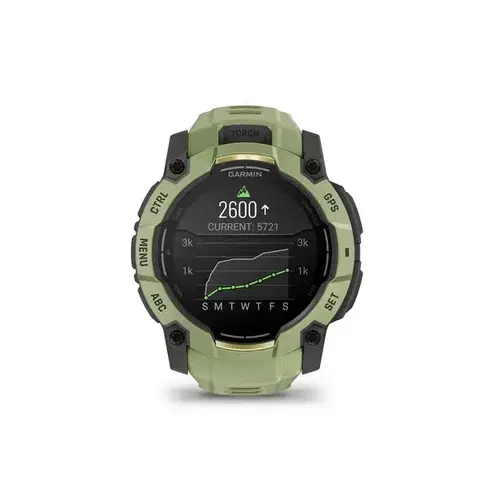 Garmin Instinct® 3 – 50 mm, AMOLED Fern Green s řemínkem Fern Green 010-03020-02