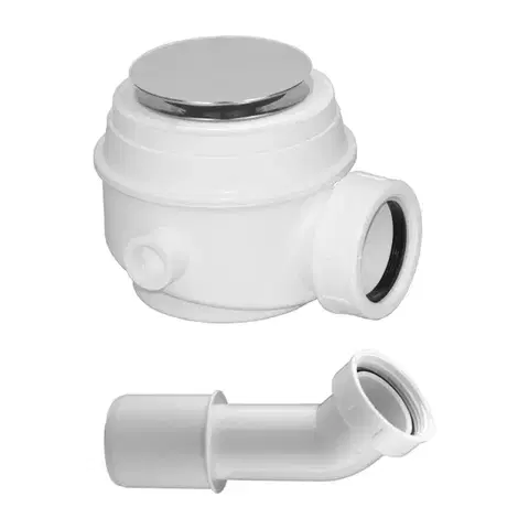 OMNIRES Sifon pro vany a sprchové vaničky průměr 52 mm, chrom /CR/ WB01XCR