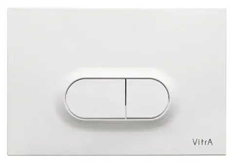Ovládací tlačítko VitrA Loop O plast bílé lesklé 740-0500 740-0500