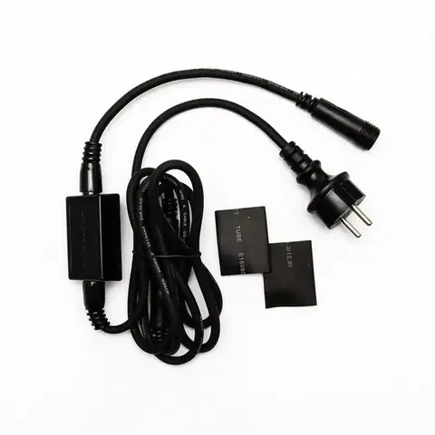 DecoLED LED světelná sada na stromy vysoké 6-8m, ledová bílá s Flash