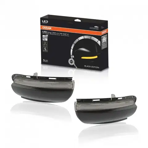 OSRAM LEDRiving dynamický LED blinkr do zrcátka VW Golf VI, VW Touran I - Black Edition LEDDMI 5K0 BK