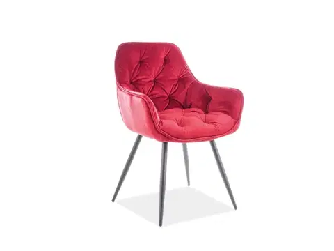 Jídelní křeslo CHERRY VELVET Signal