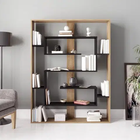 Knihovna Esteban - Black, Ud