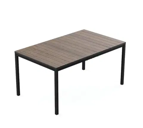 KETER Zahradní stůl DEPORTO | 160 walnut / grafit