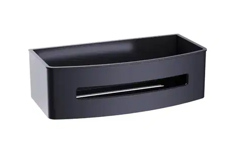 Polička SAT 22 cm černá SATDPOLMC SATDPOLMC