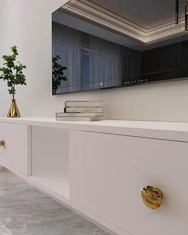 TV stolek Zuzu 150 - White