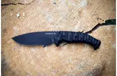 Nůž Cháron III, Dachs Knives, Stonewash, Černá