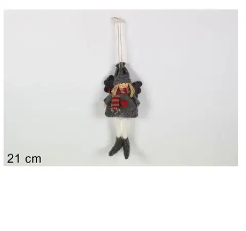 PROHOME - Anděl závěsný 21cm