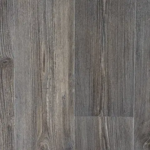 Beauflor, PVC podlaha - lino Texalino Supreme 696 D Barn Pine - borovice, na míru, šíře 2m,3m,4m,5m, hnědá, filc, chodba / předsíň
