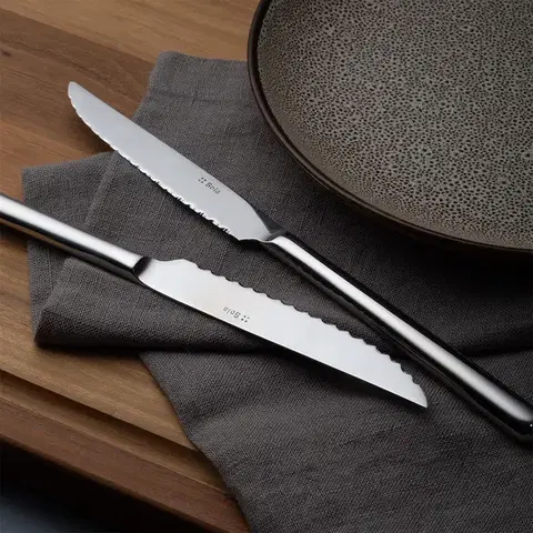 Steak nože v stříbrném magnetickém boxu 6 ks — Como - 110507