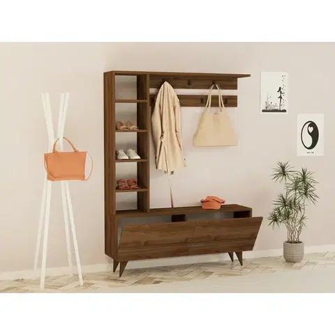 Předsíňová sestava Hale Walnut