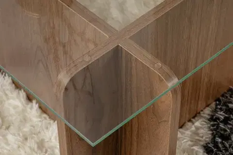 Konferenční stolek Flavio - Walnut