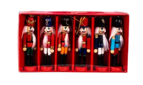 PROHOME - Louskáček / vojáček sada 6ks 12,5cm