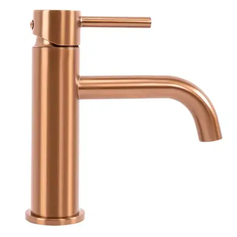 REA Umyvadlová baterie LUNGO broušené Copper, nízká REA-B1112
