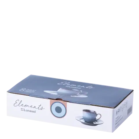 Mokka set 8 ks 90 ml – Elements Night - 492513