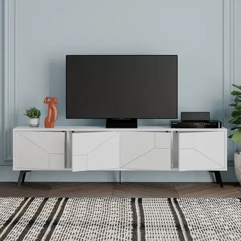 TV stolek Dune - White
