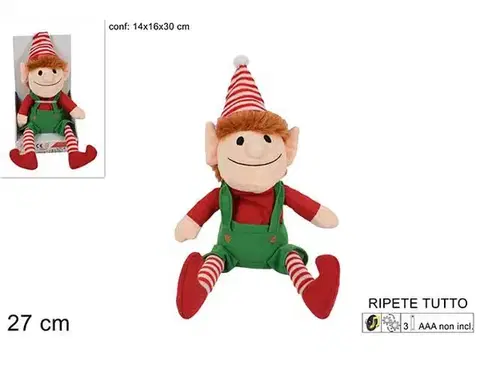 PROHOME - Skřítek vánoční ELF 27cm