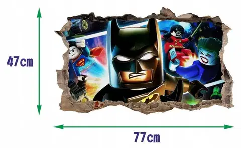 Nálepka na zeď Batman 47x77cm