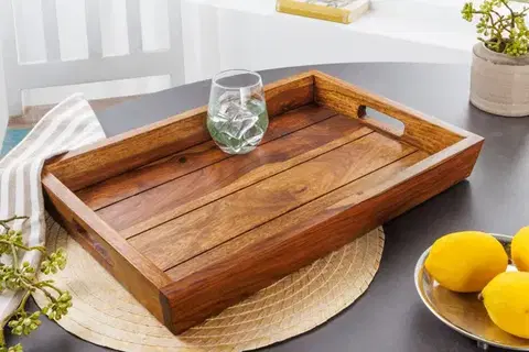 Dřevěný podnos BOREAS Dekorhome