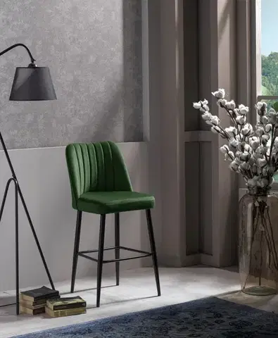 Bar Stool Set (2 Pieces) Vento - Green