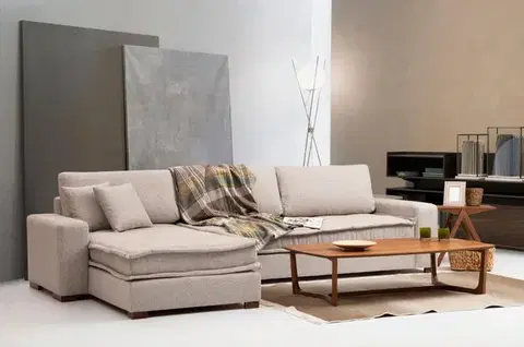 Rohová sedací souprava Lena Corner (CHL-3R) - Sand Beige