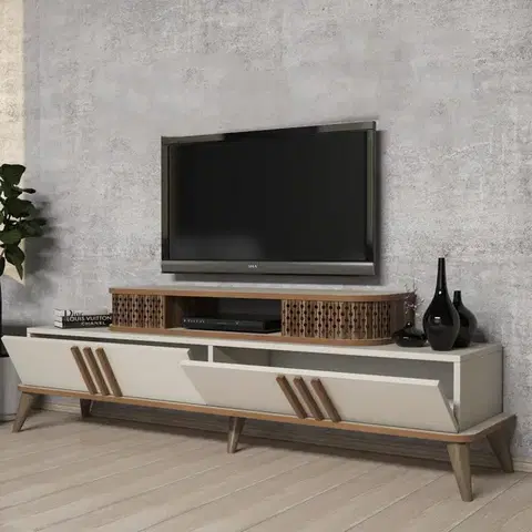 TV stolek Eylul - Cream