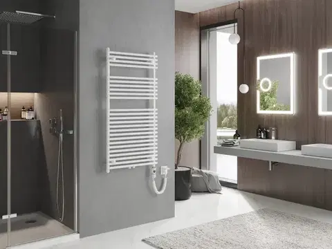 MEXEN/S Sol radiátor + topná tyč 1200 x 600 mm, 900 W, bílá W125-1200-600-2900-20
