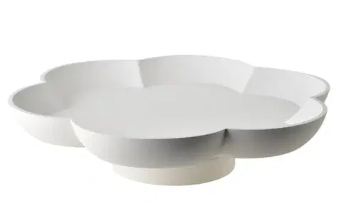 Mondex Dekorativní mísa DAZ 30 cm bílá