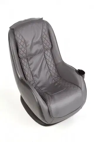 HALMAR Relaxační masážní křeslo Dope tmavě šedé