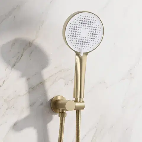 REA Podomítková sprchová sada Grace Brush Gold + BOX REA-P4405
