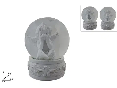 PROHOME - Sněžítko 6,5cm Anděl různé druhy