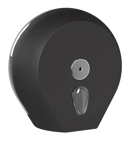 SAPHO COLORED zásobník na toaletní papír max. Ø 23cm, ABS, Soft Touch, černá mat A75610VB
