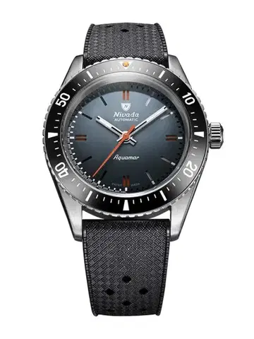 Nivada Grenchen Aquamar Grey - Flat Link Bracelet