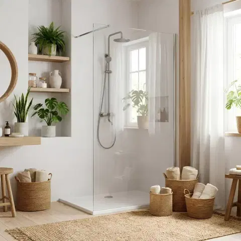 REA/S Sprchová zástěna Flexi Transparent / Chrome 70 KPL-K99068