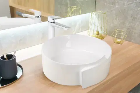 INVENA Umyvadlová baterie DOKOS bílá/chrom BU-19-W02-V