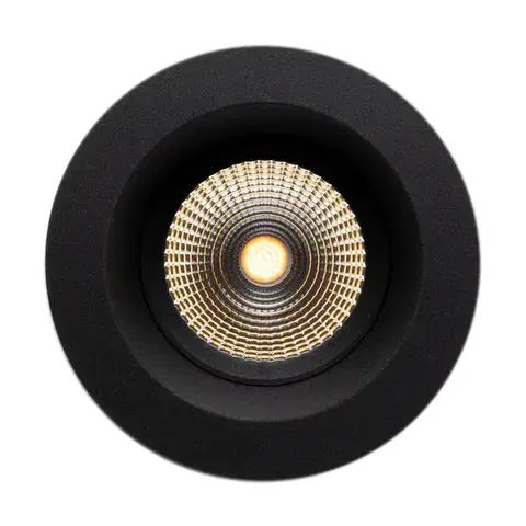 SLC vestavné LED svítidlo OneSoft 8 W 220-240 V 3000 K DALI stmívatelné IP54 36° Ra90 černé