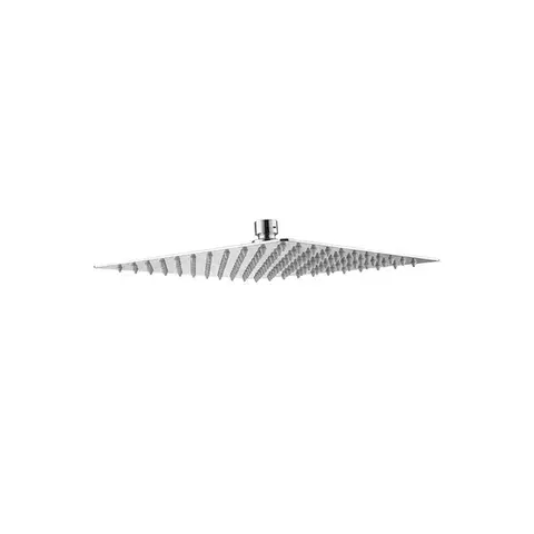 Mereo Talířová sprcha horní, Slim, hranatá 250 x 250 mm, s kloubem, nerez CB485P