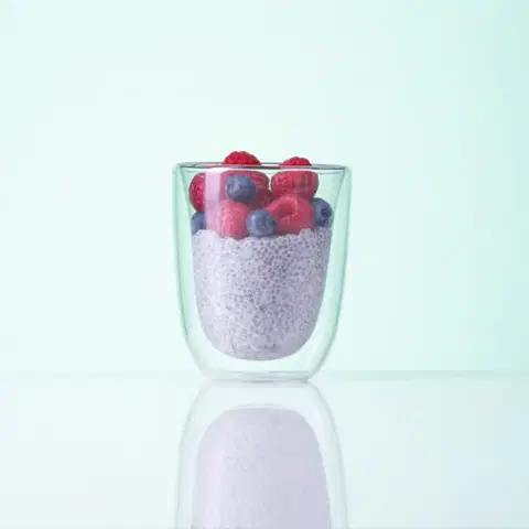 Pohár BASIC Glas Double Wall 190 ml - set 4 ks - 321235