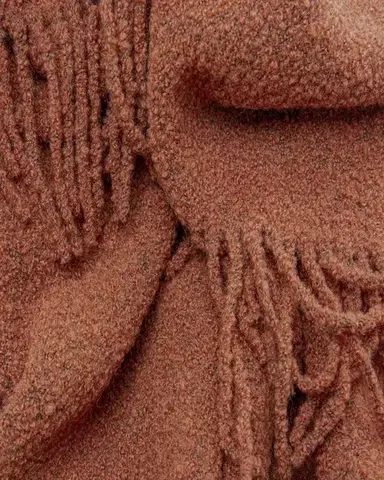 Pléd Boucle 140x200cm cinnamon