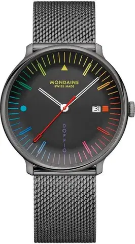 Mondaine Doppio Bauhaus Inspired Quartz MLE.41221.SM