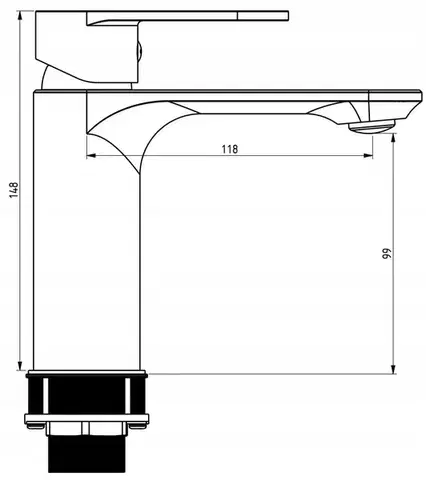 MEXEN/S Milo DF40 SET umyvadlová a vanová baterie s příslušenstvím, chrom 71303DF40-00