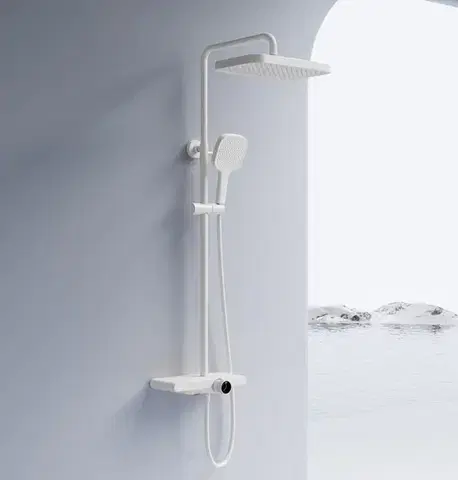 REA Sprchový set Bari White REA-P0895