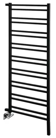 SAPHO METRO SPACE otopné těleso 550x1430 do prostoru, černá mat IR438B