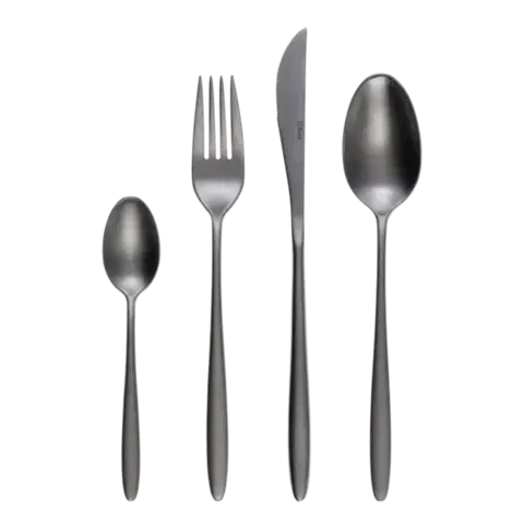 Příborový set 16 ks — Vivo PVD Light Grey matný - 140303
