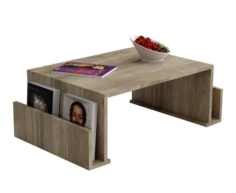 Konferenční stolek Magazin - Walnut