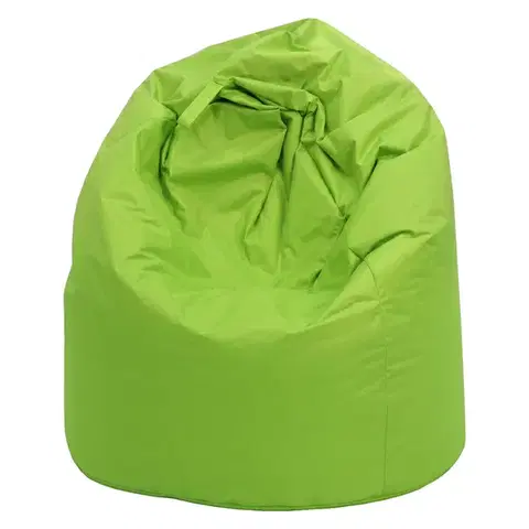 Sedací vak JUMBO zelený s náplní