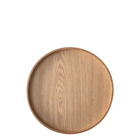 Kulatý tácek Ø 30 cm, V: 3.5 cm – Elements Wood jasan - 593984