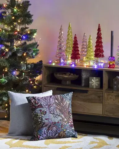 Dekorace Red Christmas Tree 36cm
