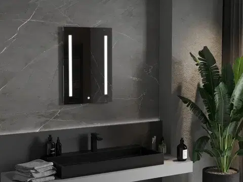 MEXEN Remi zrcadlo s osvětlením 50 x 70, LED 6000K, 9804-050-070-611-00